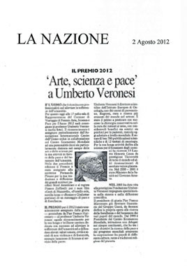 La Nazione, 2 Agosto 2012 