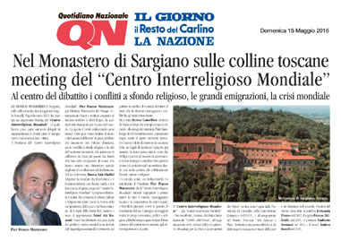 Quotidiano Nazionale, 15 Maggio 2016 